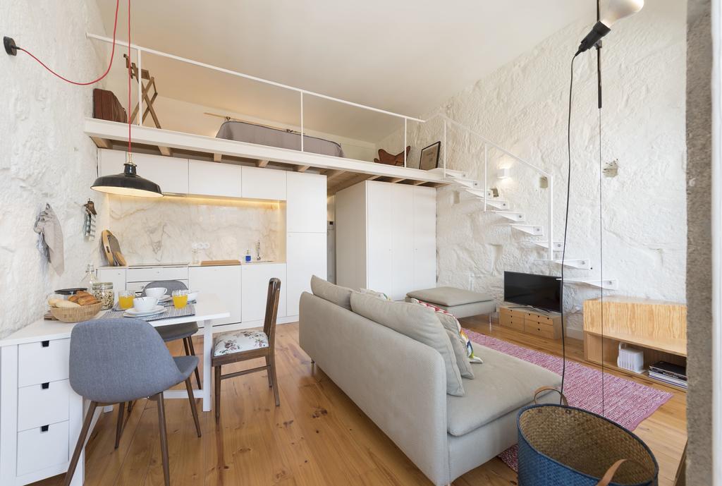 Lovelystay - Cativo Mezzanine Studio Porto Buitenkant foto